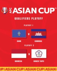 亚洲杯预选赛附加赛抽签揭晓 中国台北交锋印尼